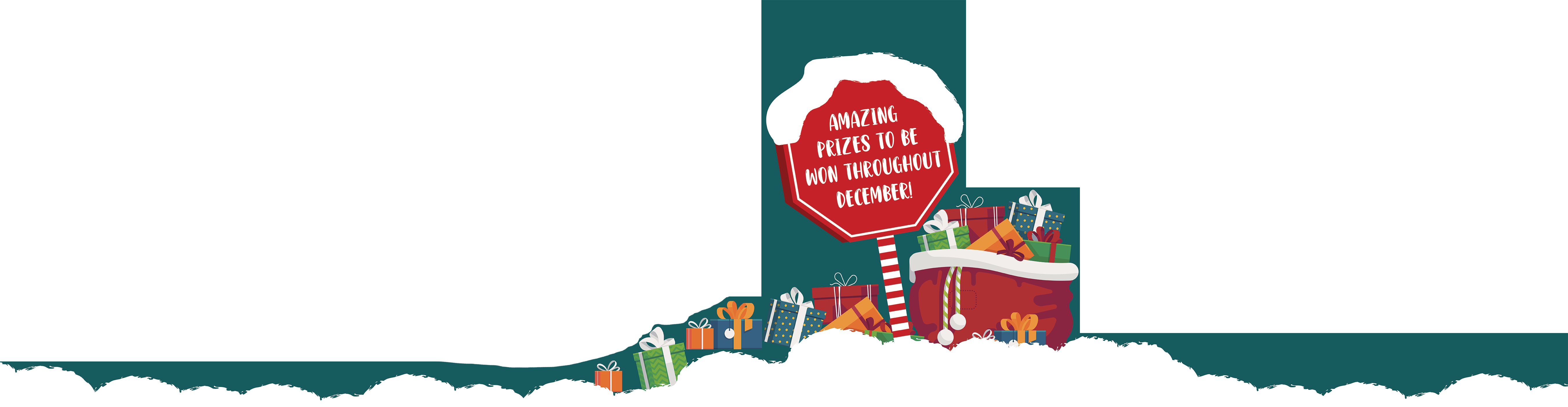 Amazing prizes to be won throughout December!